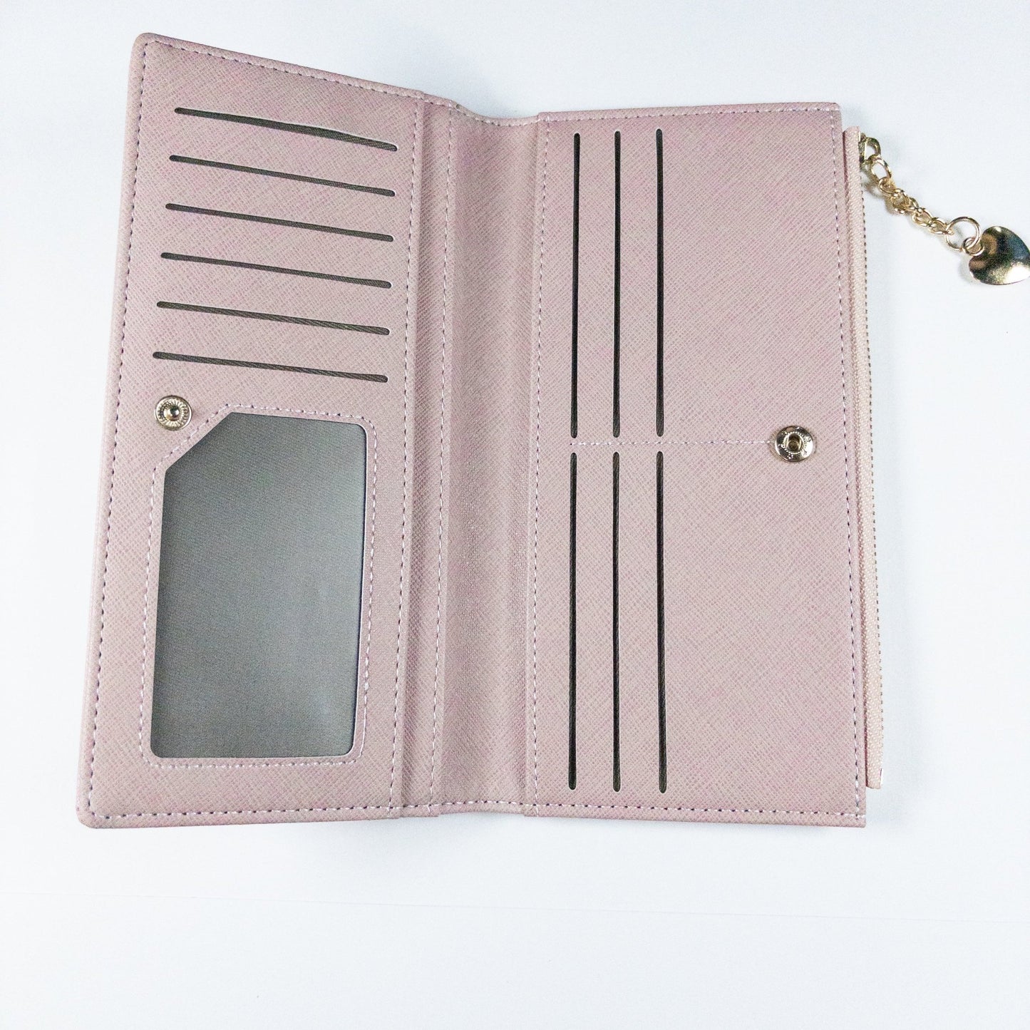 : Aureline Long Wallet - Petal Pink - Emilia Charms