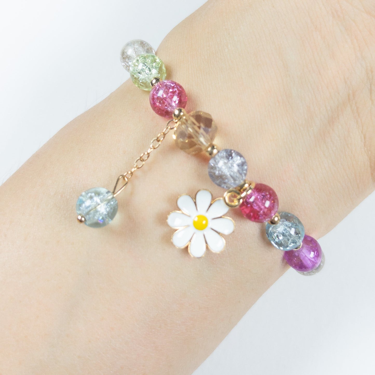: Fleurine Charm Bracelet - Aurora Bloom - Emilia Charms