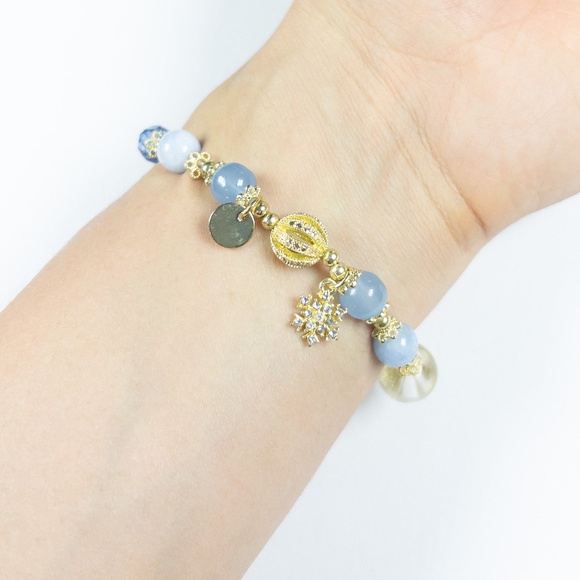 : Astrella Charm Bracelet - Celestial Mist - Emilia Charms