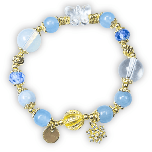 : Astrella Charm Bracelet - Celestial Mist - Emilia Charms