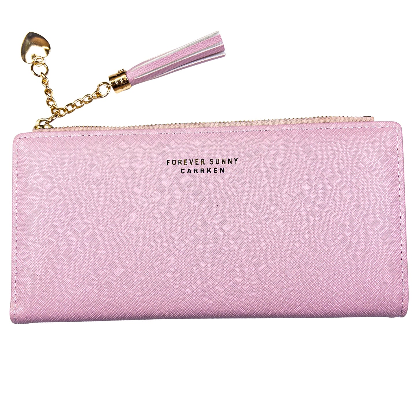 : Aureline Long Wallet - Blush Pink - Emilia Charms