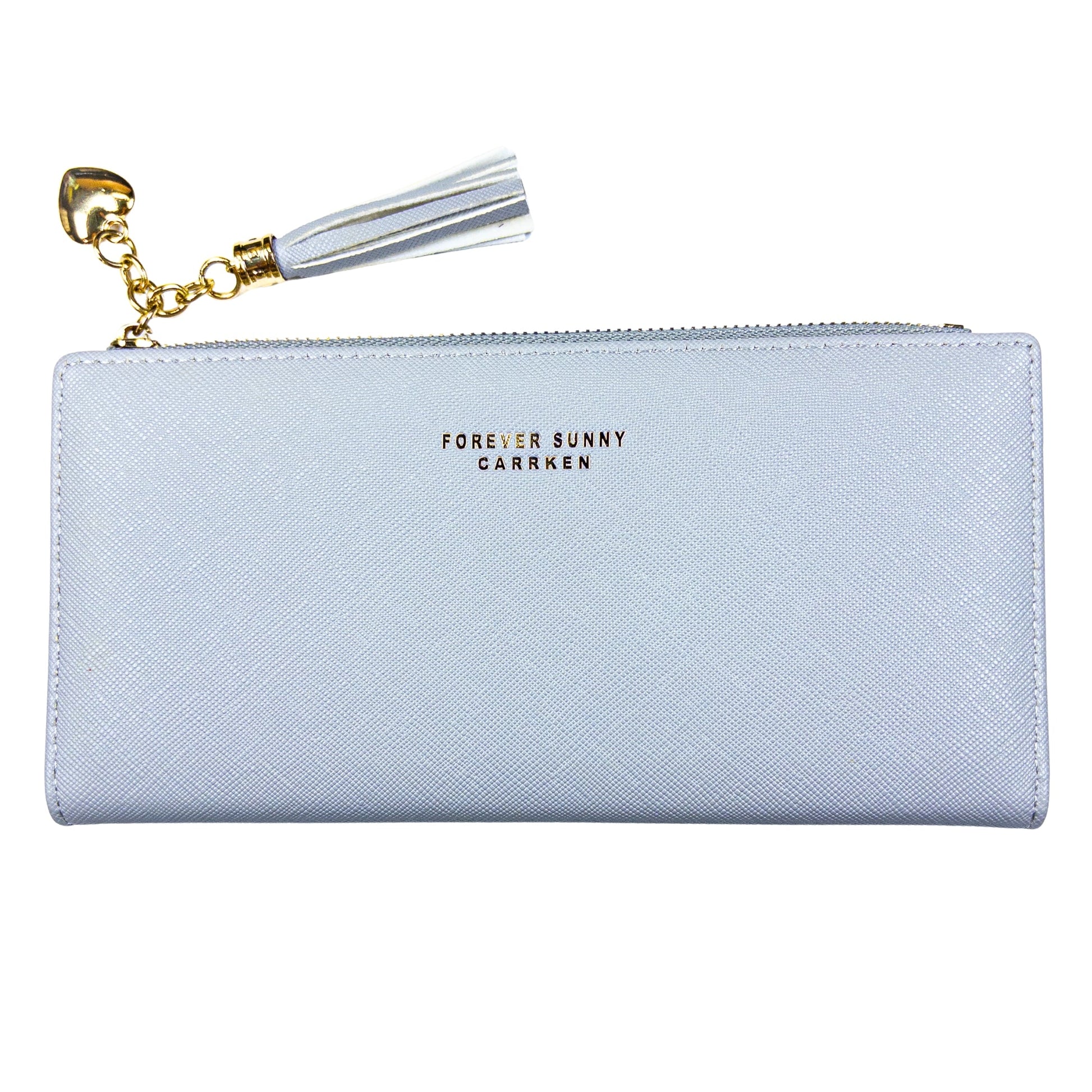 : Aureline Long Wallet - Dove Gray - Emilia Charms