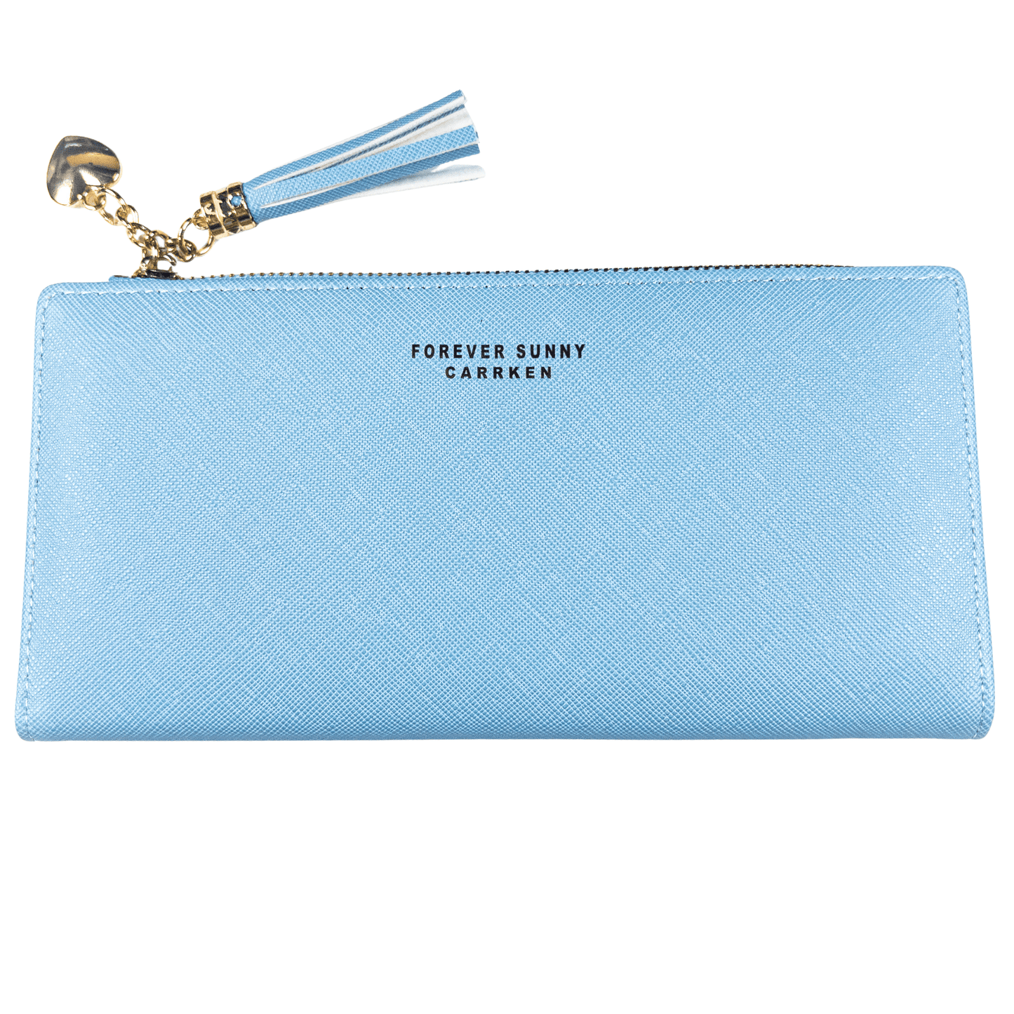 : Aureline Long Wallet - Sky Blue - Emilia Charms