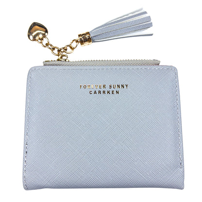 : Aureline Mini Wallet - Dove Gray - Emilia Charms
