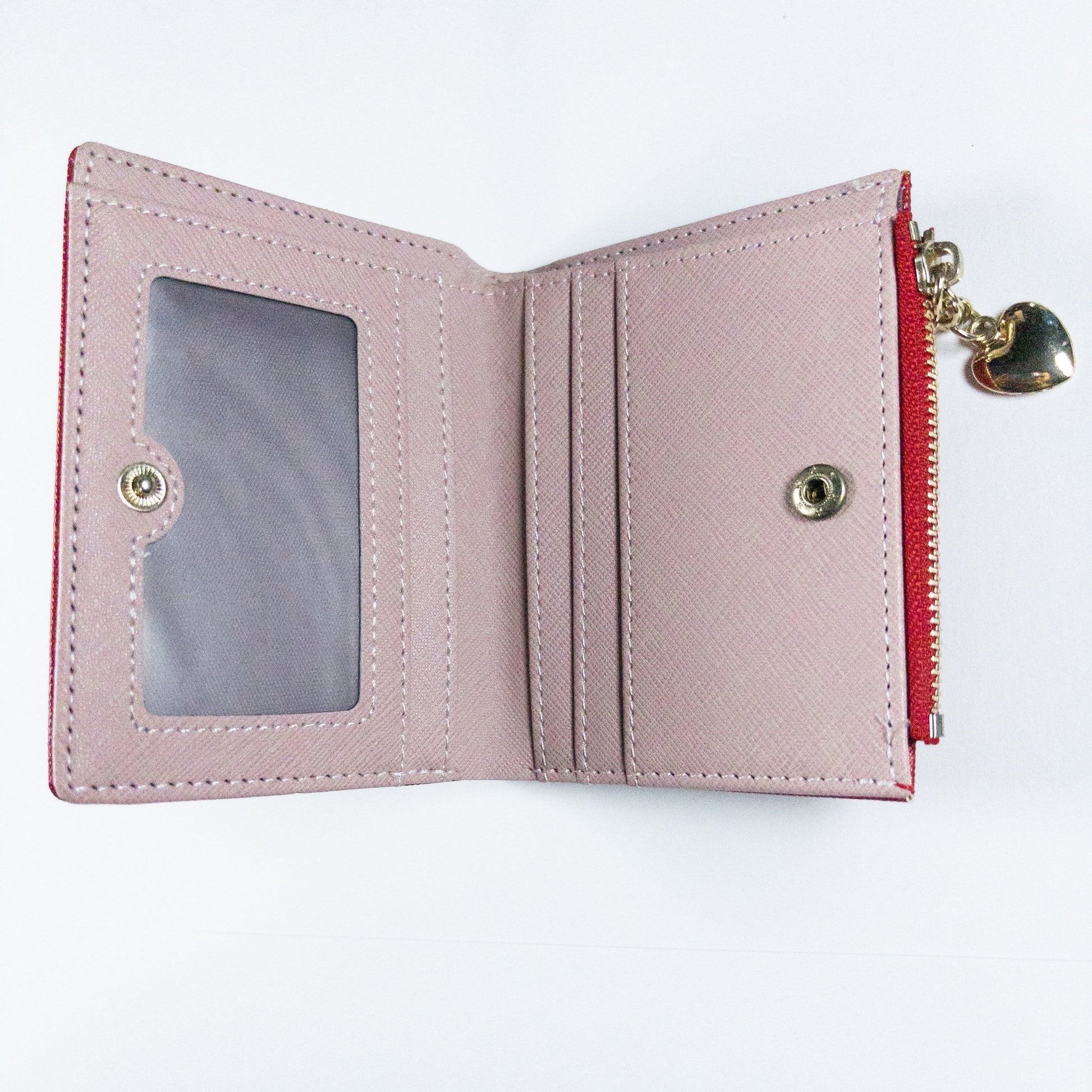 : Aureline Mini Wallet - Ruby Red - Emilia Charms