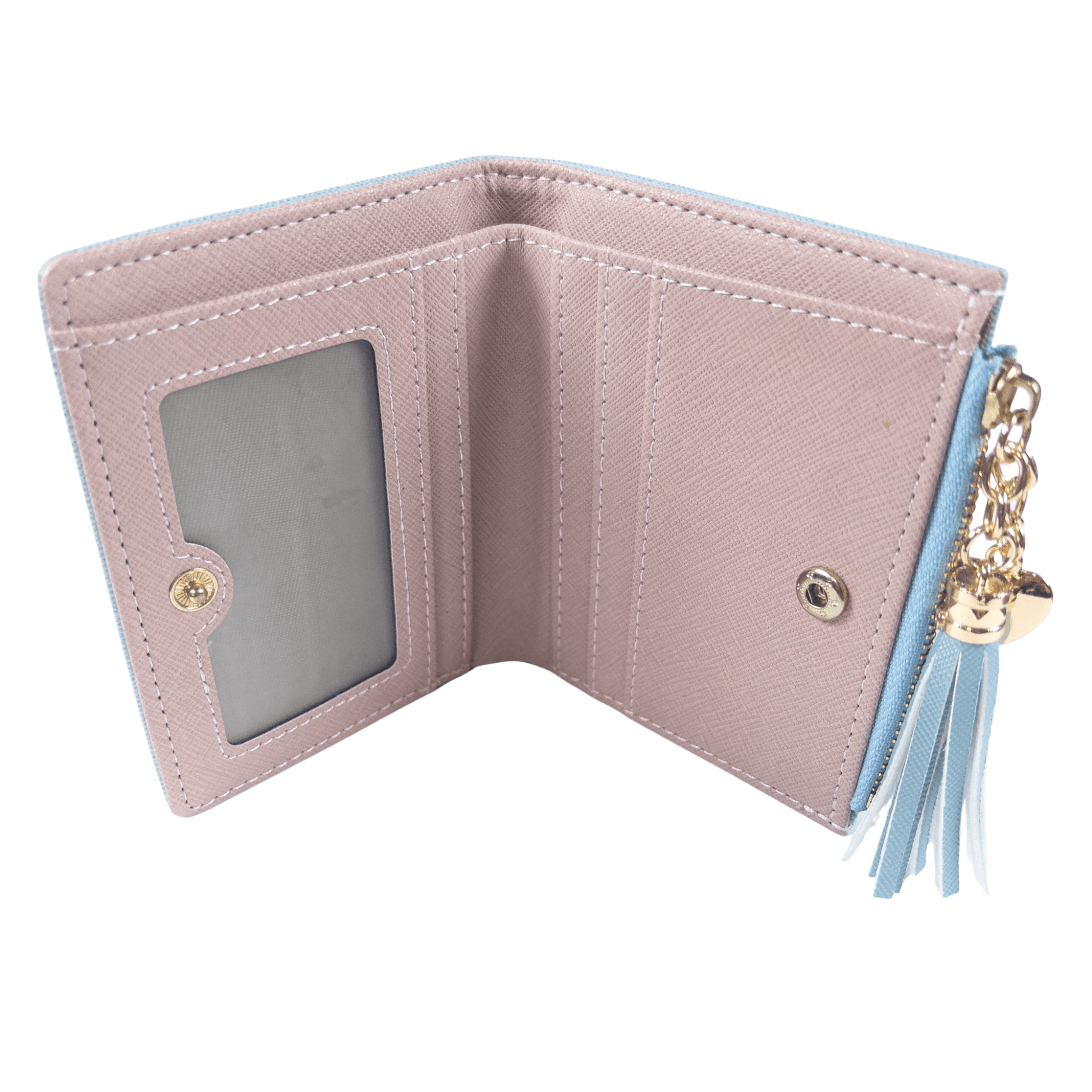 : Aureline Mini Wallet - Sky Blue - Emilia Charms