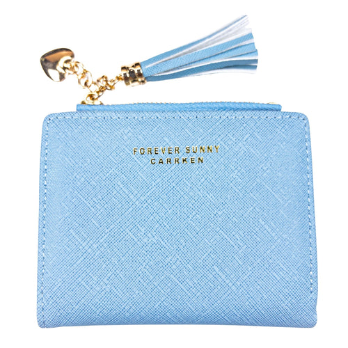 : Aureline Mini Wallet - Sky Blue - Emilia Charms