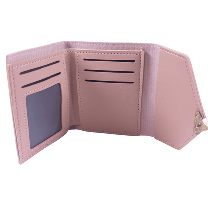 : Charmine Mini Wallet - Petal Pink - Emilia Charms