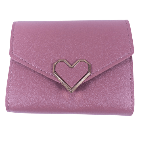: Charmine Mini Wallet - Wine Red - Emilia Charms
