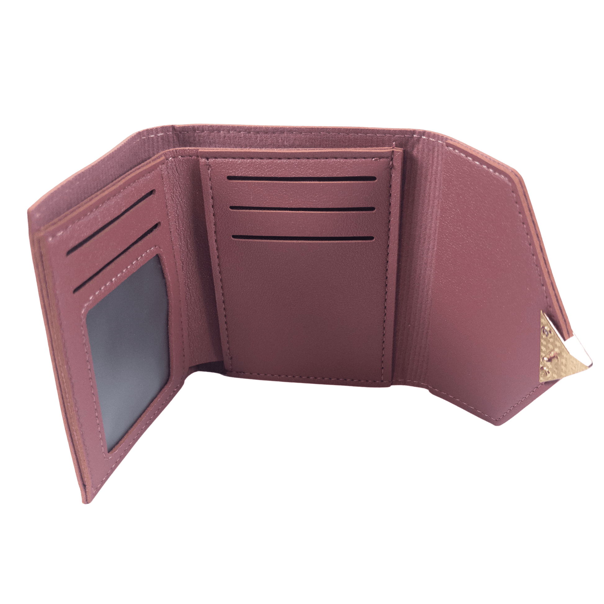 : Charmine Mini Wallet - Wine Red - Emilia Charms