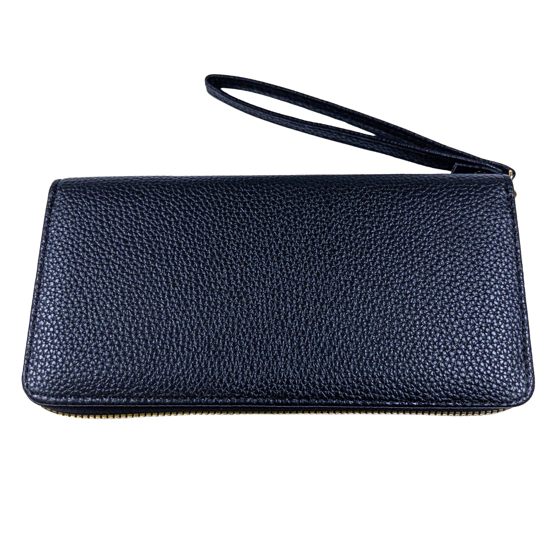 : Coraline Long Wallet - Midnight Black - Emilia Charms