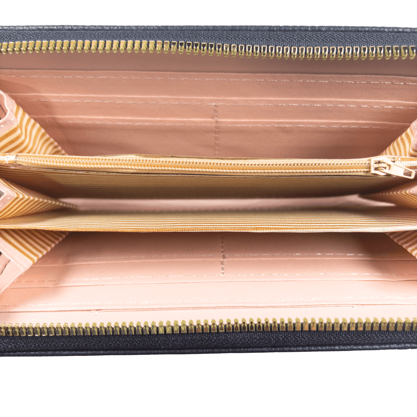 : Coraline Long Wallet - Midnight Black - Emilia Charms