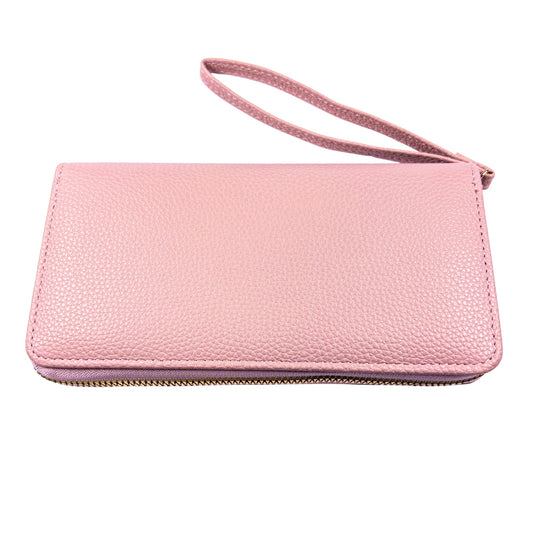 : Coraline Long Wallet - Petal Pink - Emilia Charms