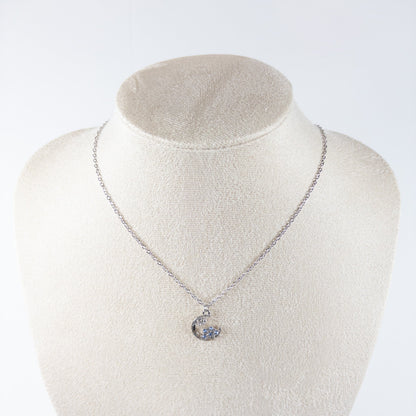 : Crescent Bloom Necklace - Emilia Charms