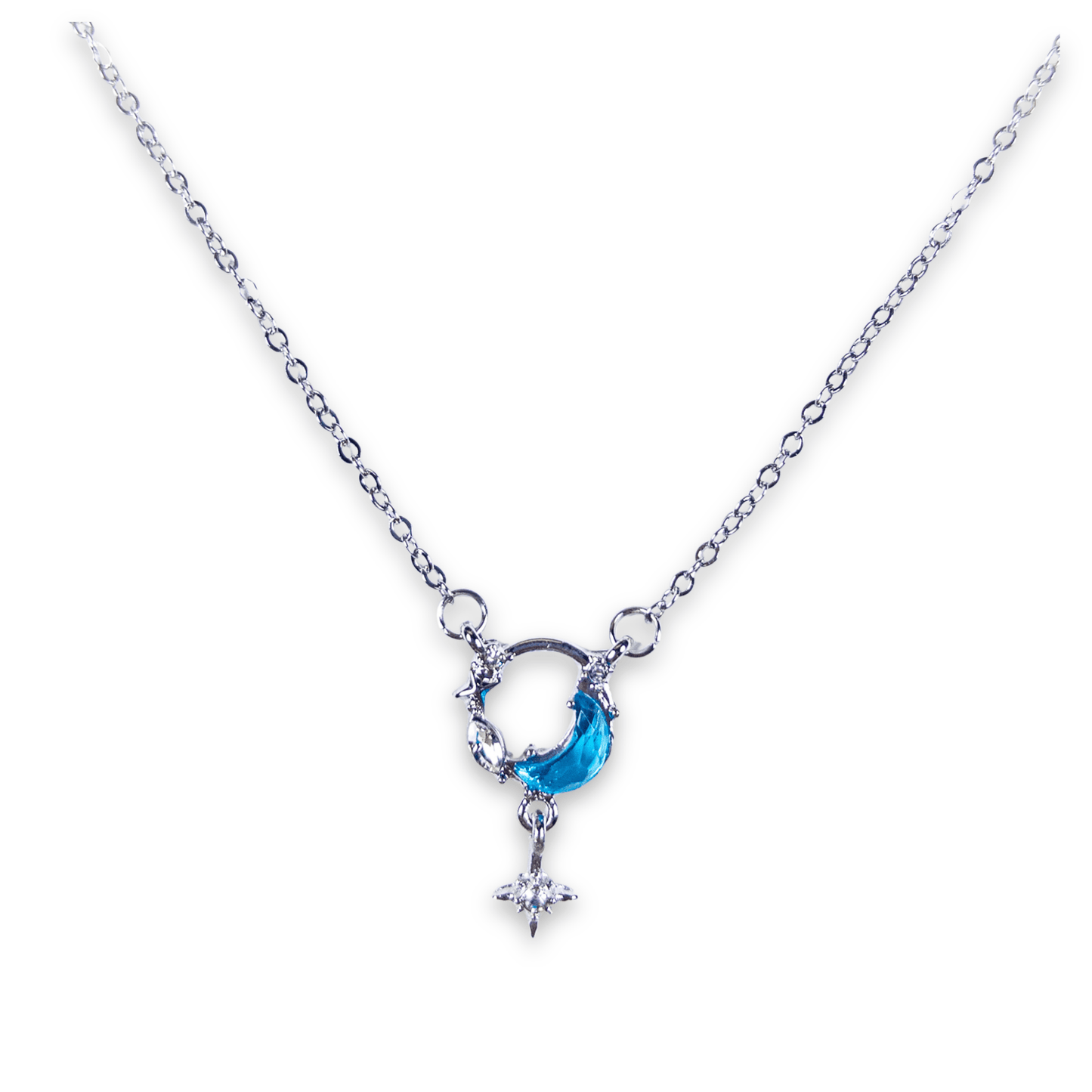 : Crescent Star Necklace - Emilia Charms