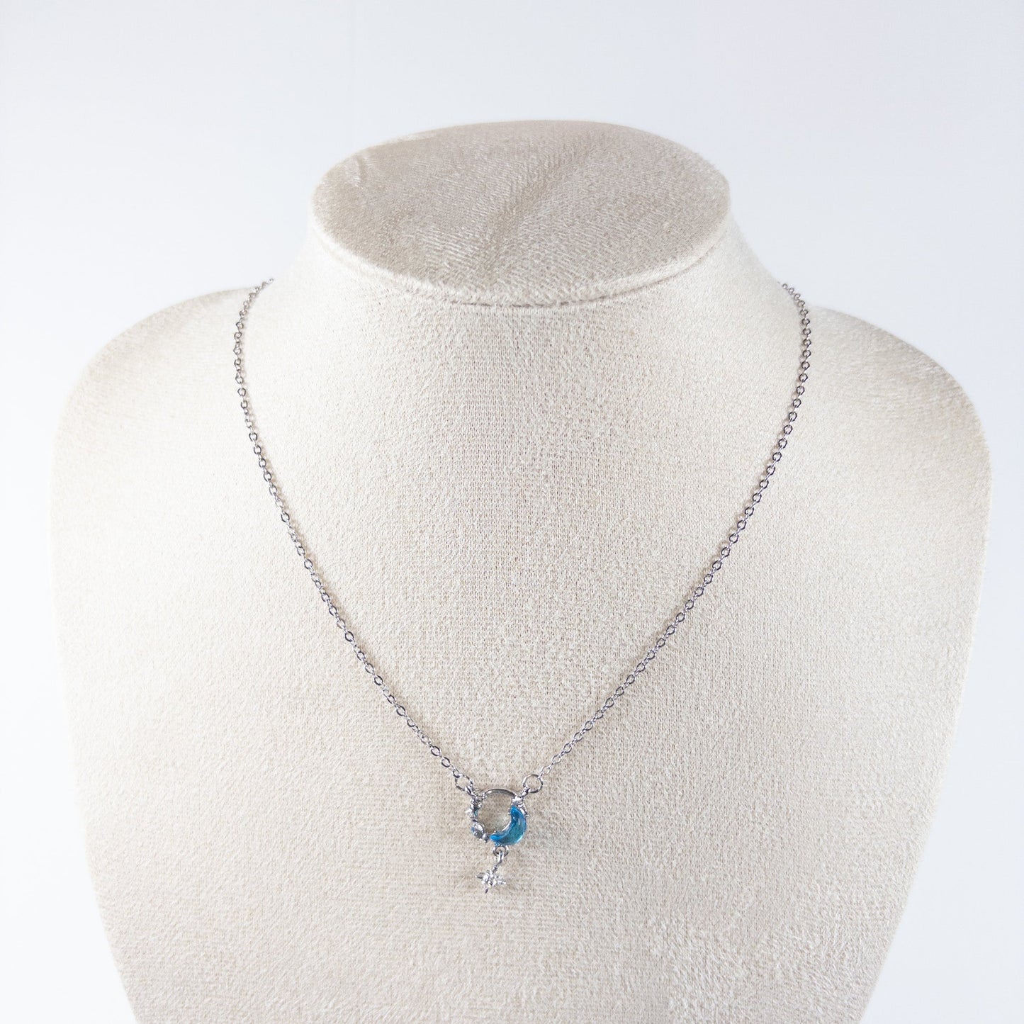 : Crescent Star Necklace - Emilia Charms