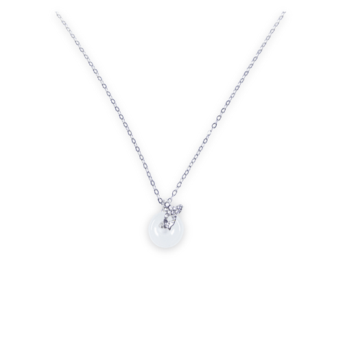 : Lunar Pearl Necklace - Emilia Charms