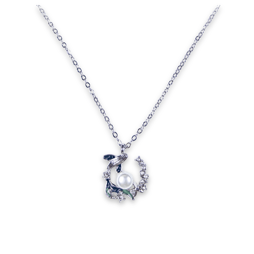 : Pearl Bloom Necklace - Emilia Charms