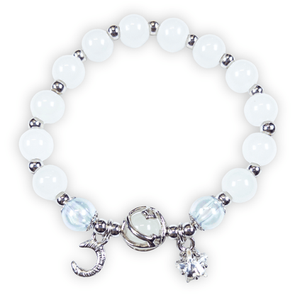 : Stelluna Charm Bracelet - Pearl White - Emilia Charms