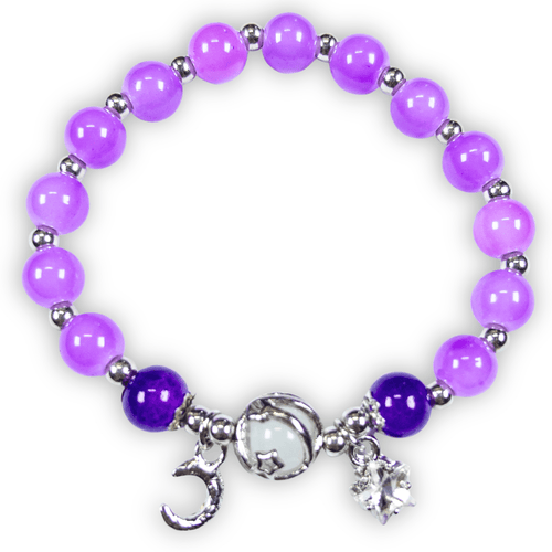 : Stelluna Charm Bracelet - Purple Mist - Emilia Charms