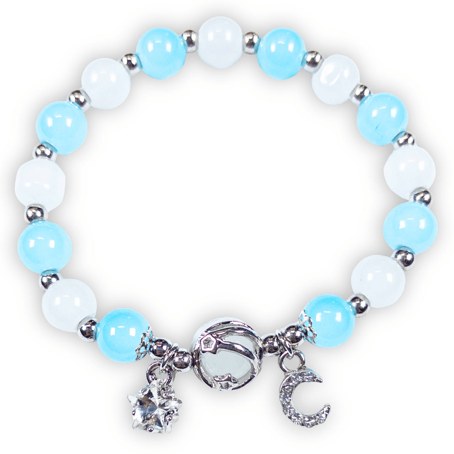 : Stelluna Charm Bracelet - Sky Blue - Emilia Charms