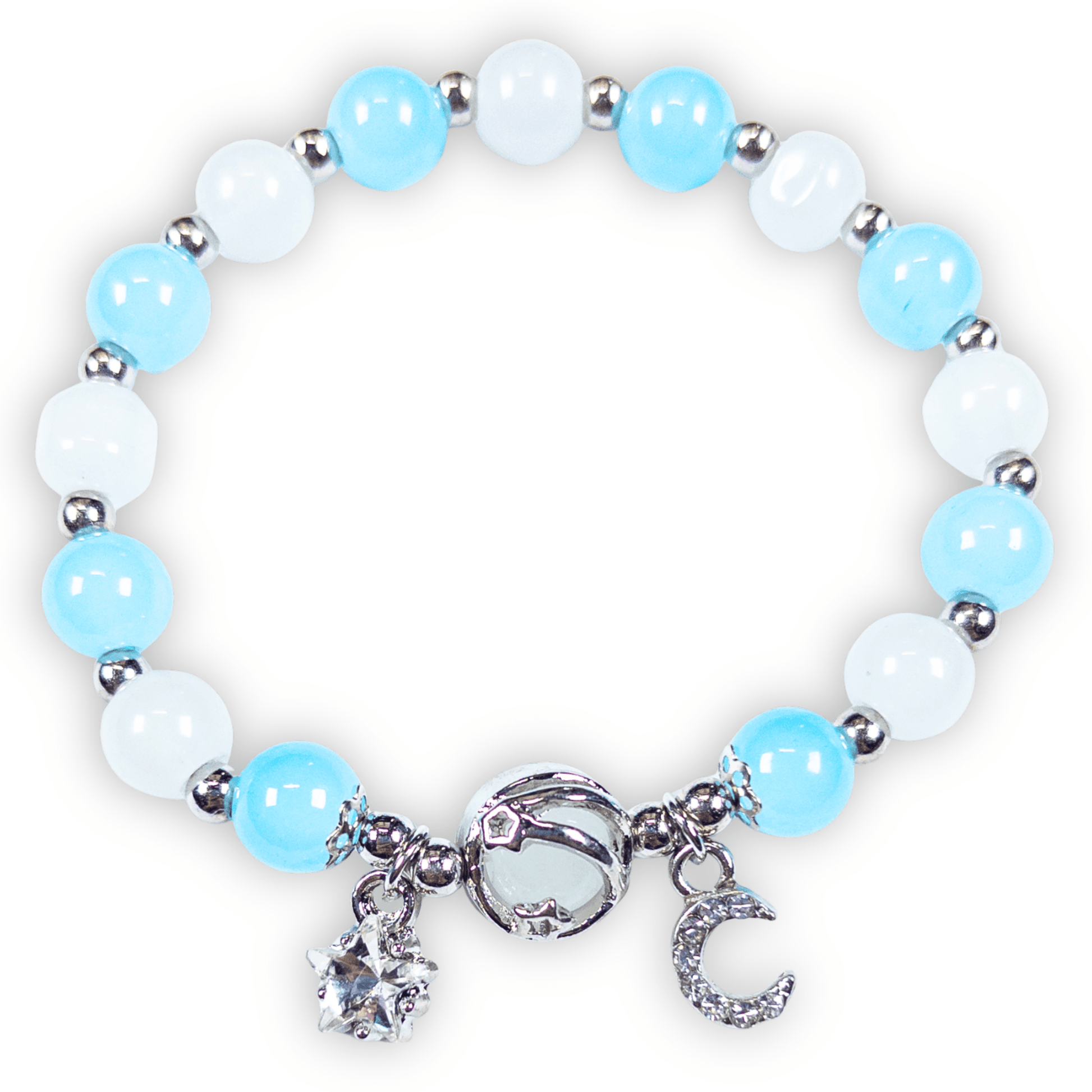 : Stelluna Charm Bracelet - Sky Blue - Emilia Charms