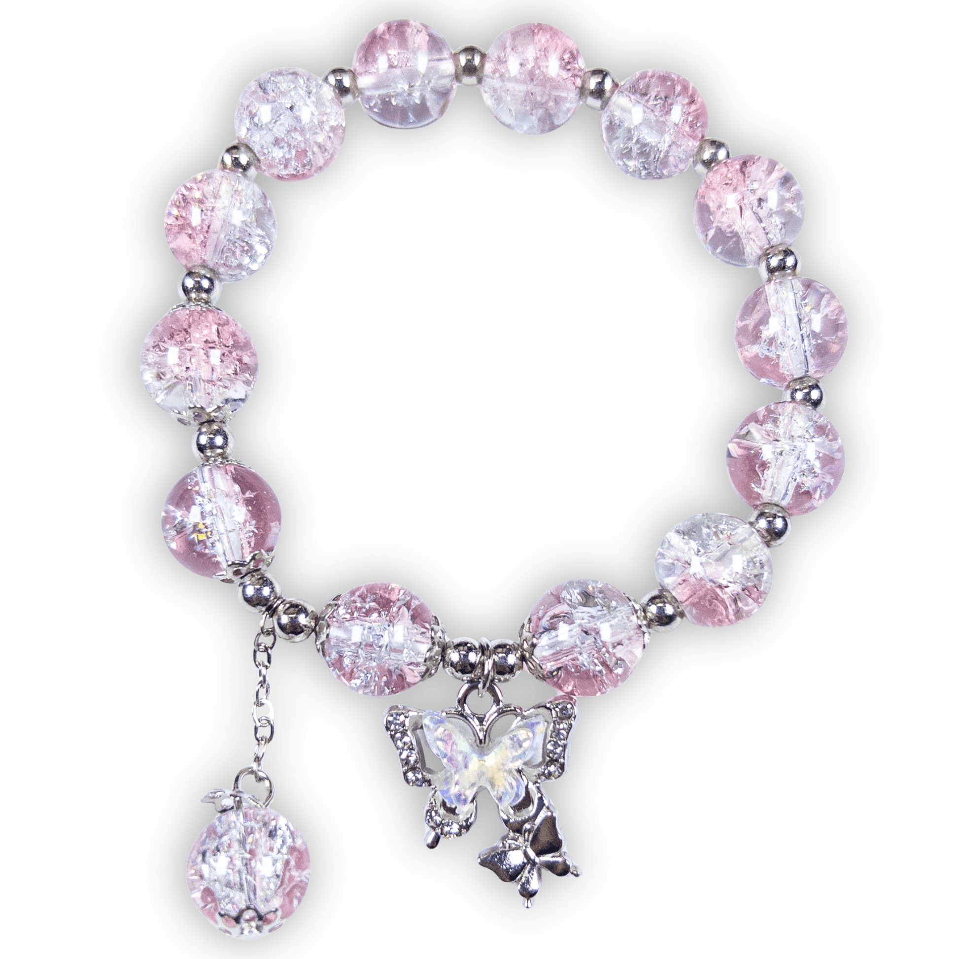 : Sylphira Charm Bracelet - Aurora Rose - Emilia Charms
