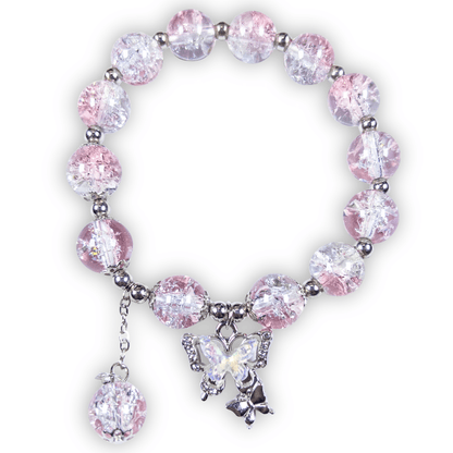 : Sylphira Charm Bracelet - Aurora Rose - Emilia Charms